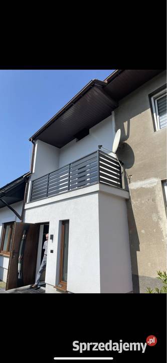 Balustrada Balkonowa Aluminium małopolskie Mucharz