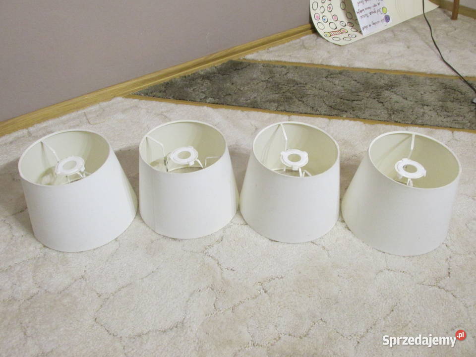 IKEA klasyczny klosz z tkaniny SKOTTORP abażur Kraków