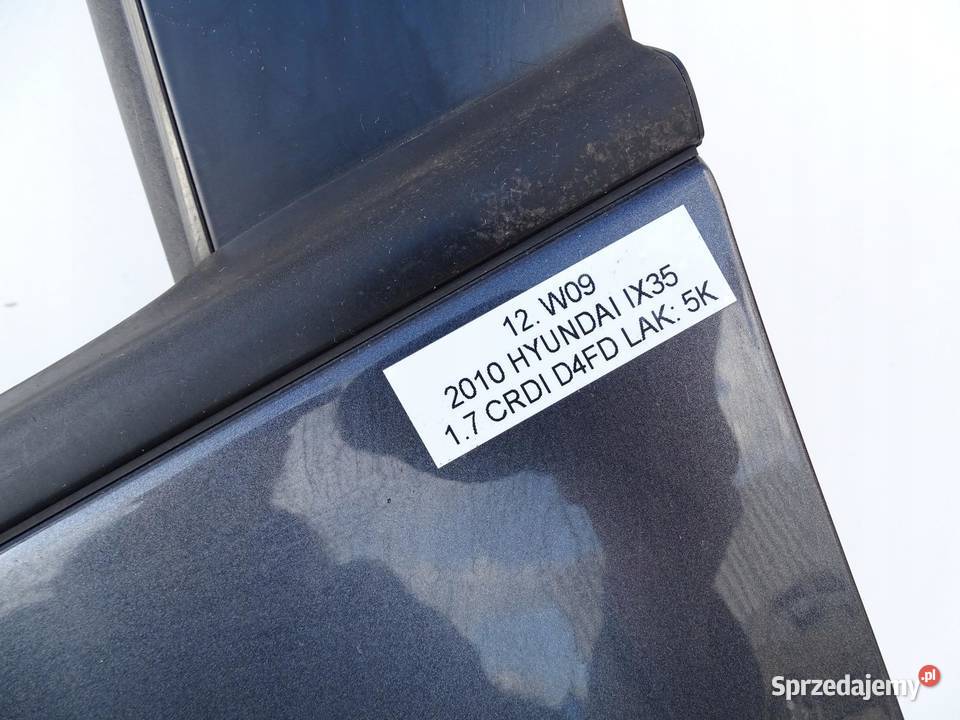 DRZWI LEWY PRZÓD LEWE PRZEDNIE HYUNDAI IX35 sprzedam