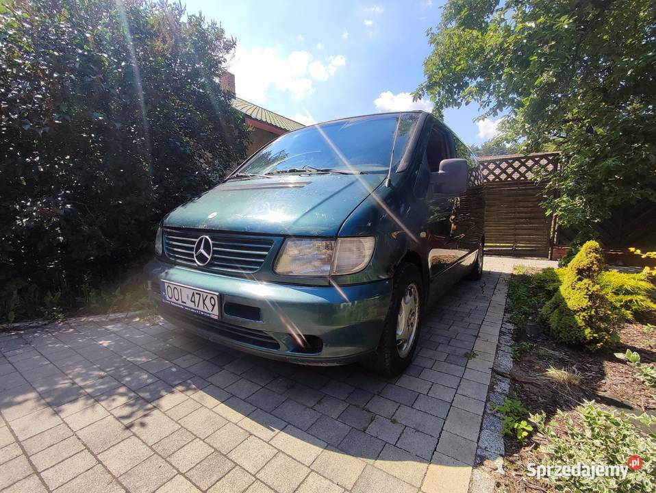 Mercedes vito v klasa uszkodzony łódzkie Wieluń sprzedam