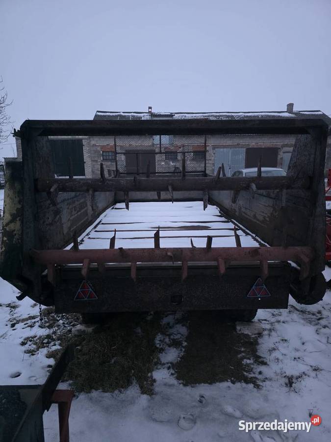 Rozrzutnik obornika jednoosiowy Pozostałe Aleksandrów Kujawski