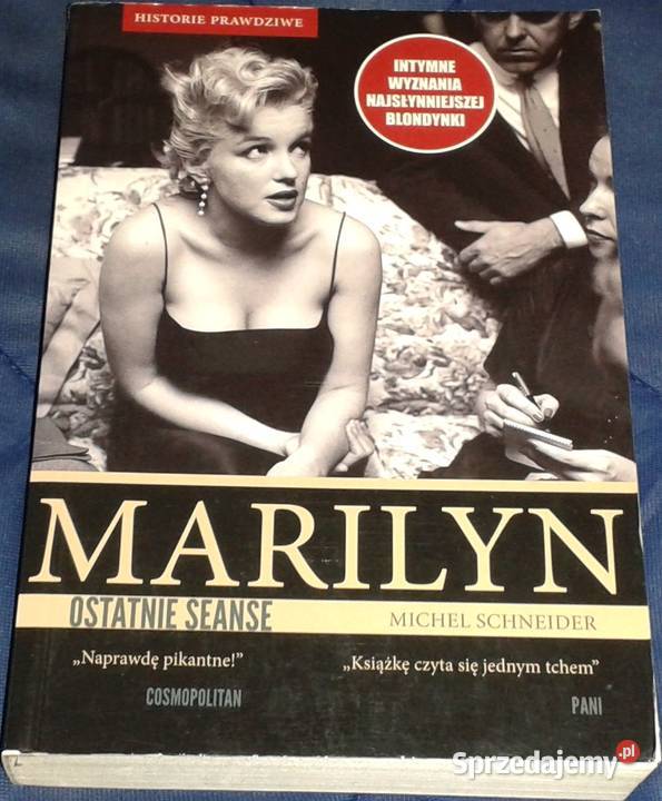 Marilyn ostatnie seanse Michel Schneider sprzedam