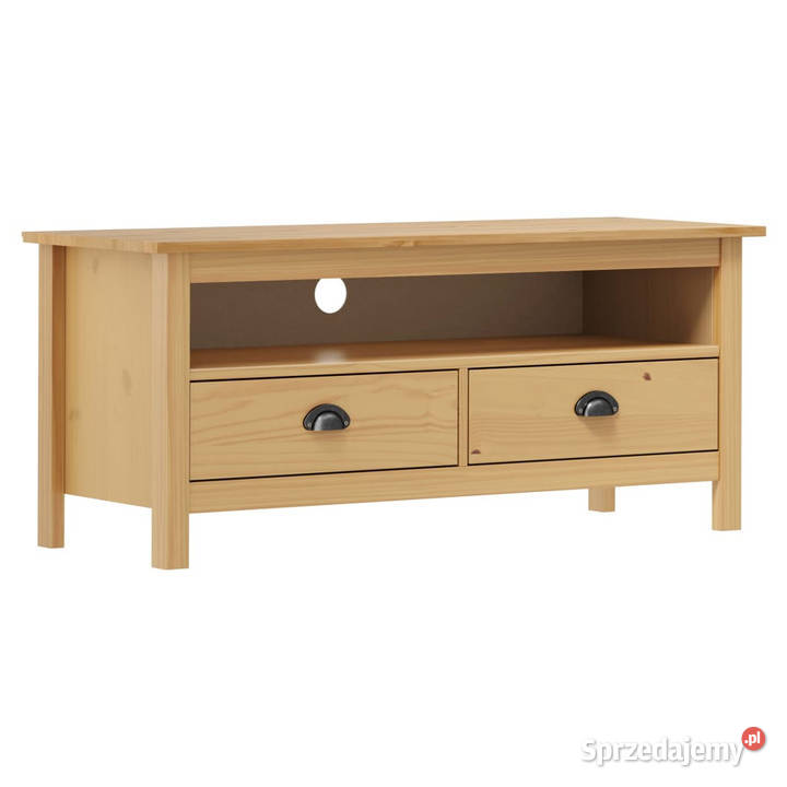 Szafka TV Hill miodowy brąz 110x40x47 lite Warszawa