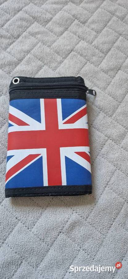 portfel z łańcuszkiem flaga UK Wielka Brytania Kraków
