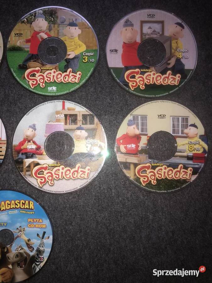 Sąsiedzi kolekcja bajek na VCD Jaworzno