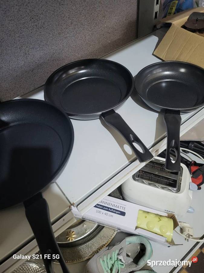 Komplet patelni Patelnie i woki Lipsko-Polesie sprzedam