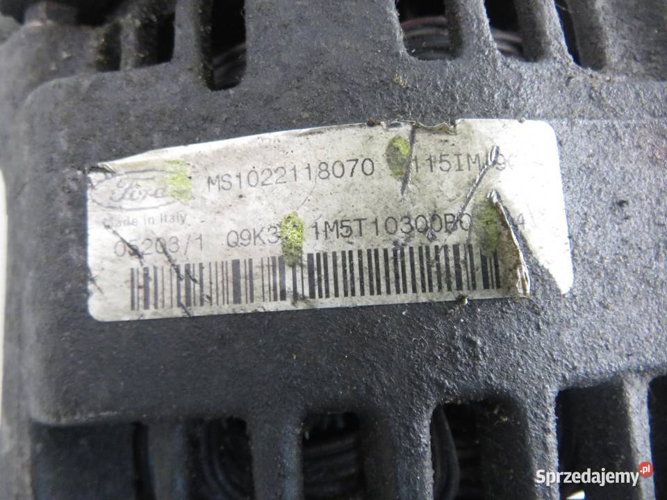ALTERNATOR FORD FOCUS MK1 18 TDCi MS1022118070