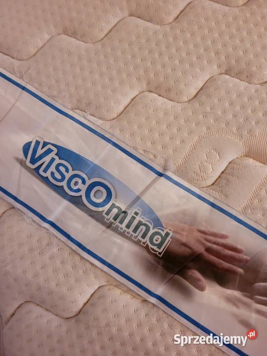 Łóżko sosnowe białe 90x200 ze stelażem i 97cm Ząbki