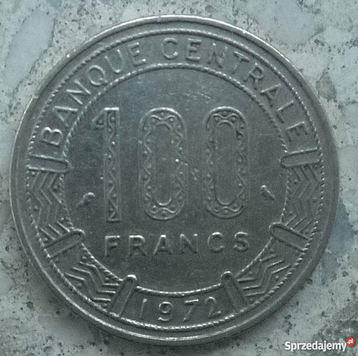 LUDOWA REPUBLIKA KONGA100 FRANCS1972 rNIKIEL Antyki, Sztuka, Kolekcje Legionowo sprzedam