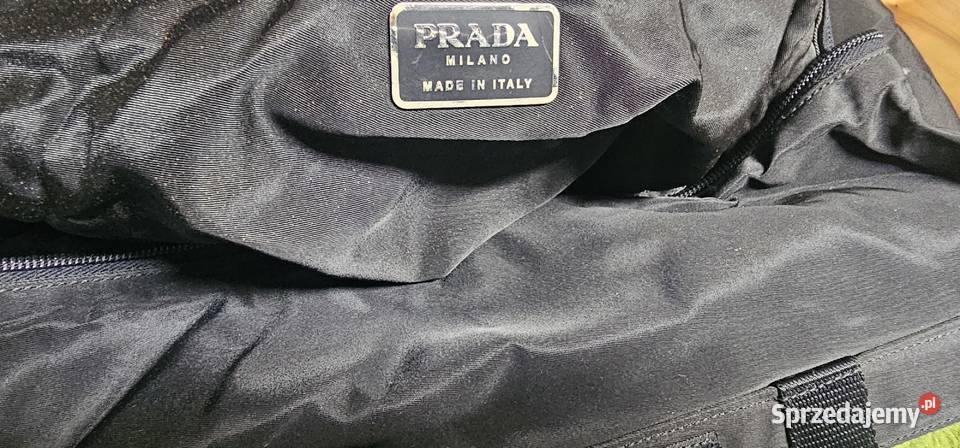 Torba Turystyczna Firmy PRADA Oryginalna Okazja sprzedam