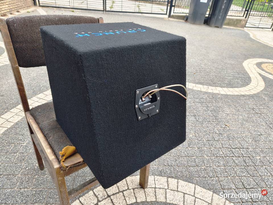 Skrzynia tuba subwoofer basowa bassowa Crunch sprzedam