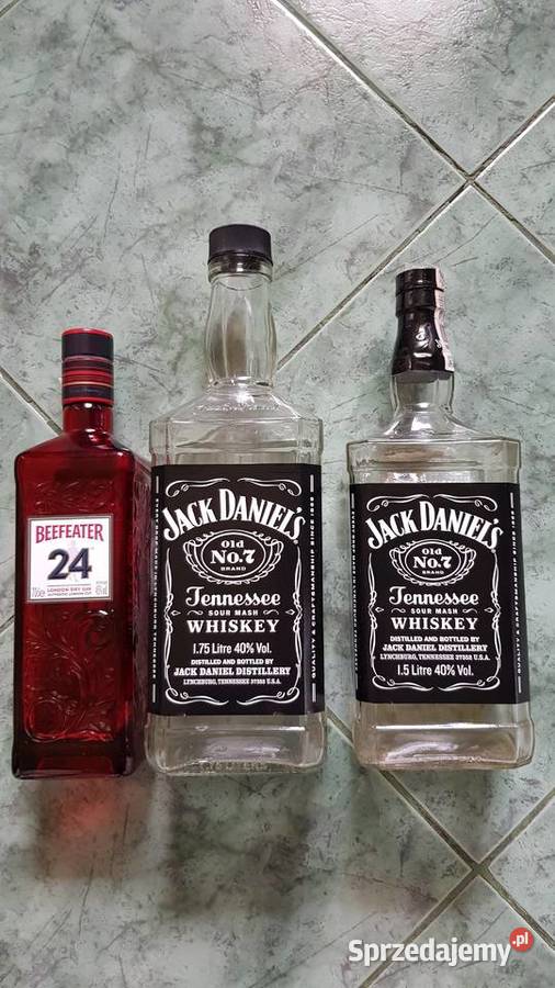 Butelki kolekcjonerskie na wino nalewki sprzedam