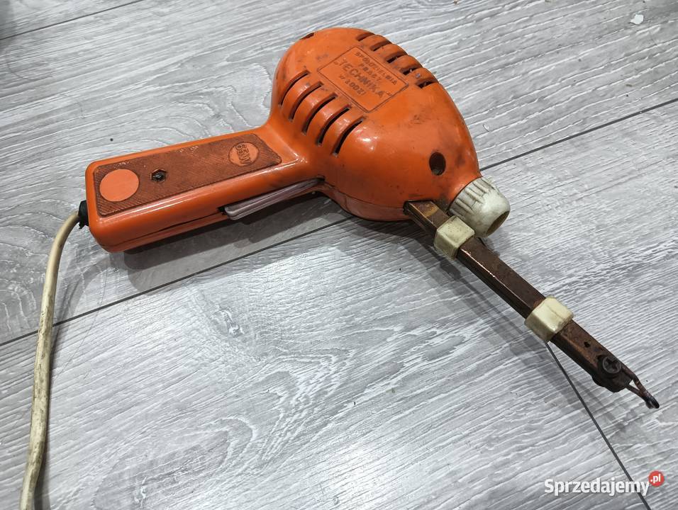 Lutownica Transformatorowa PRL 65 W 220V mocno