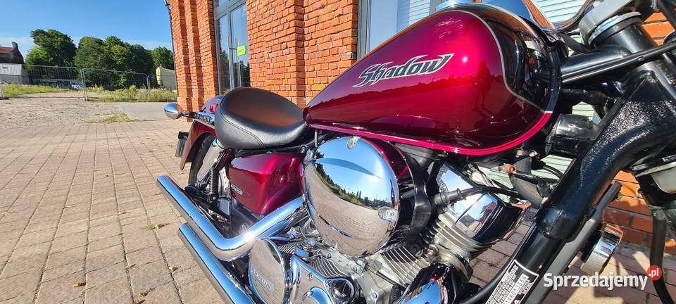 Honda Shadow Aero 750 USA wydechy VanceHines bordowy łódzkie Łódź