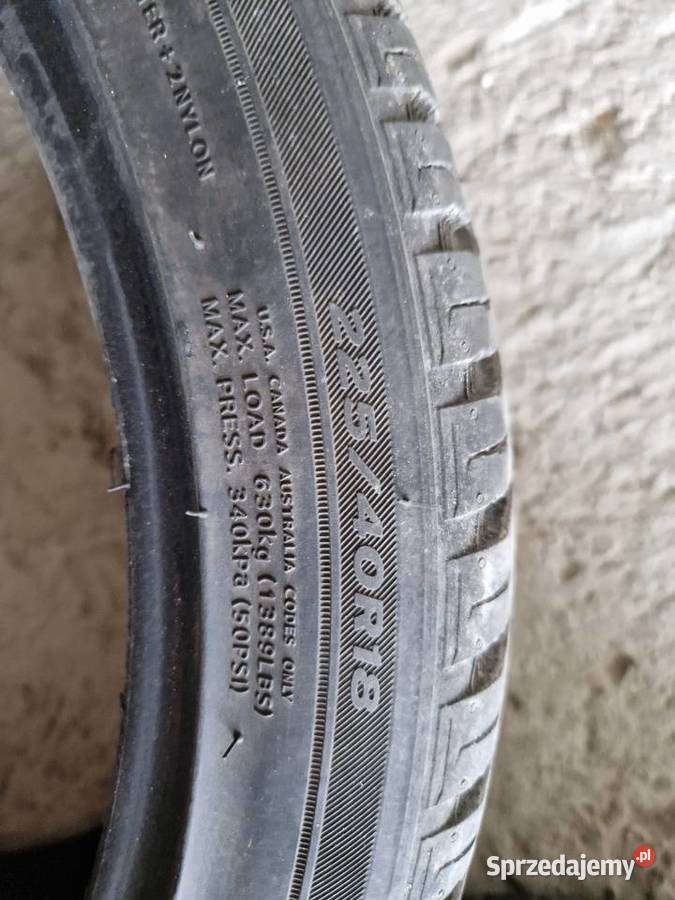OPONY 22540R18 Hankook KINERGY 4S 2 całoroczne Motoryzacja
