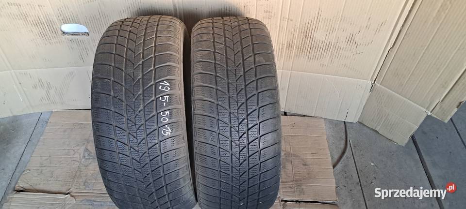 2x używane opony zimowe 195 50 15 HANKOOK Zamość