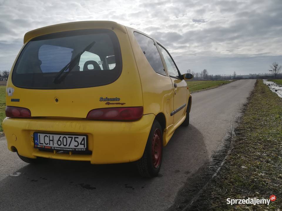 Fiat Seicento Sporting Motoryzacja Siedliszcze