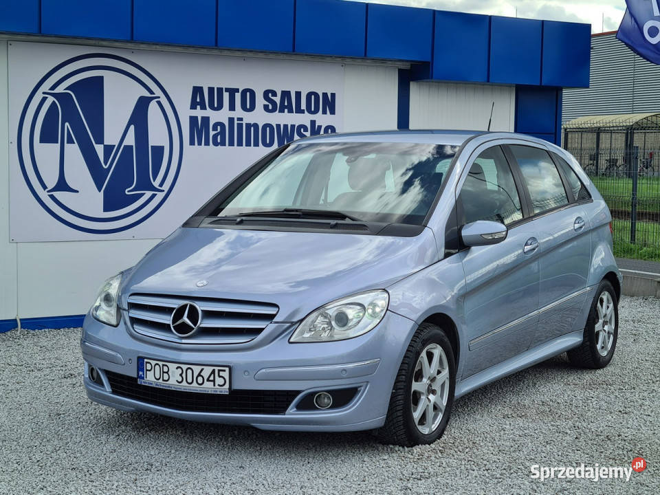 Mercedes B 180 Klimatronik 2xPDC Kamera Półskóry podgrzewane fotele Wągrowiec