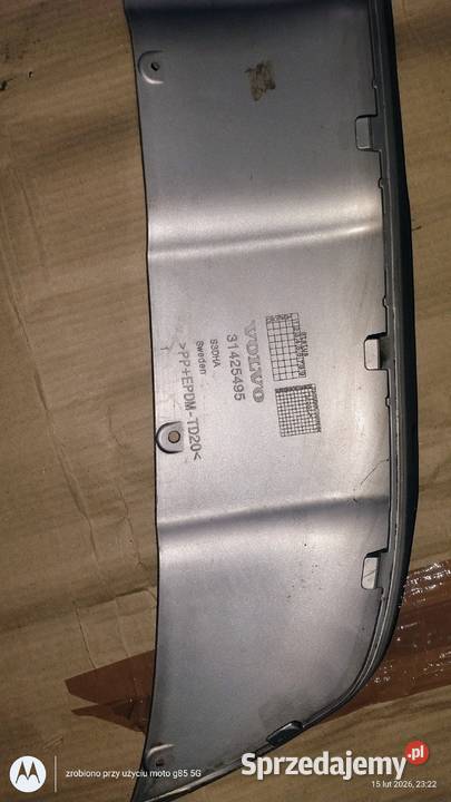 Dokładka hokej zderzaka przedniego Volvo XC60 Lubin