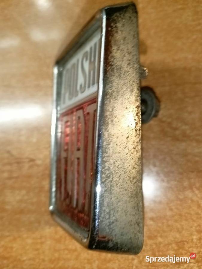 Emblemat POLSKI FIAT Fiat 125p PRL Tarnobrzeg