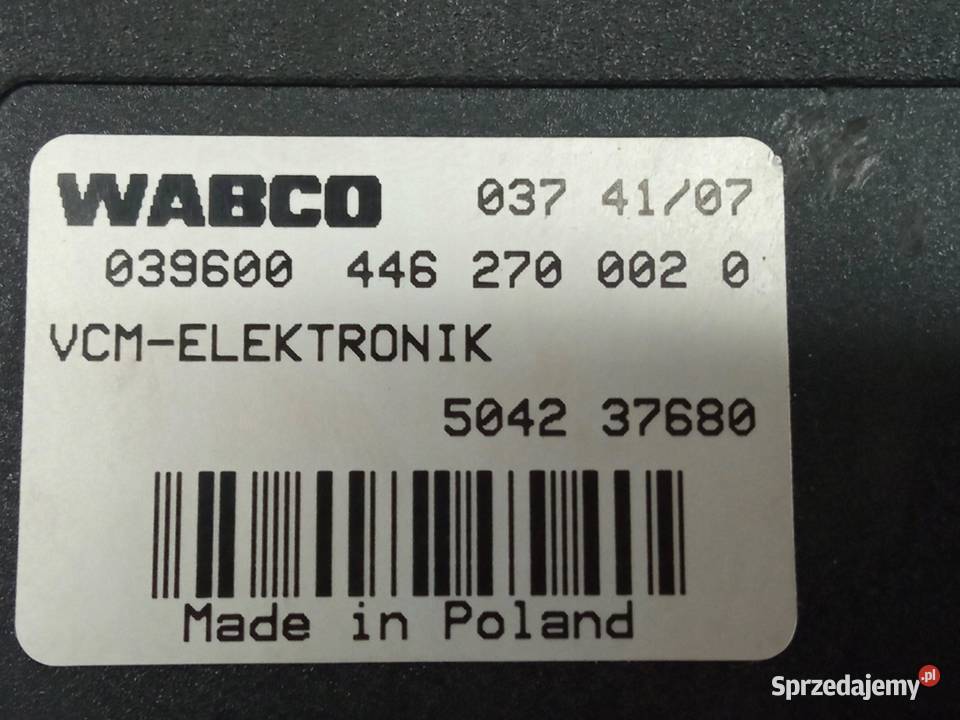 MODUŁ VCM WABCO 4462700020 Iveco Stralis