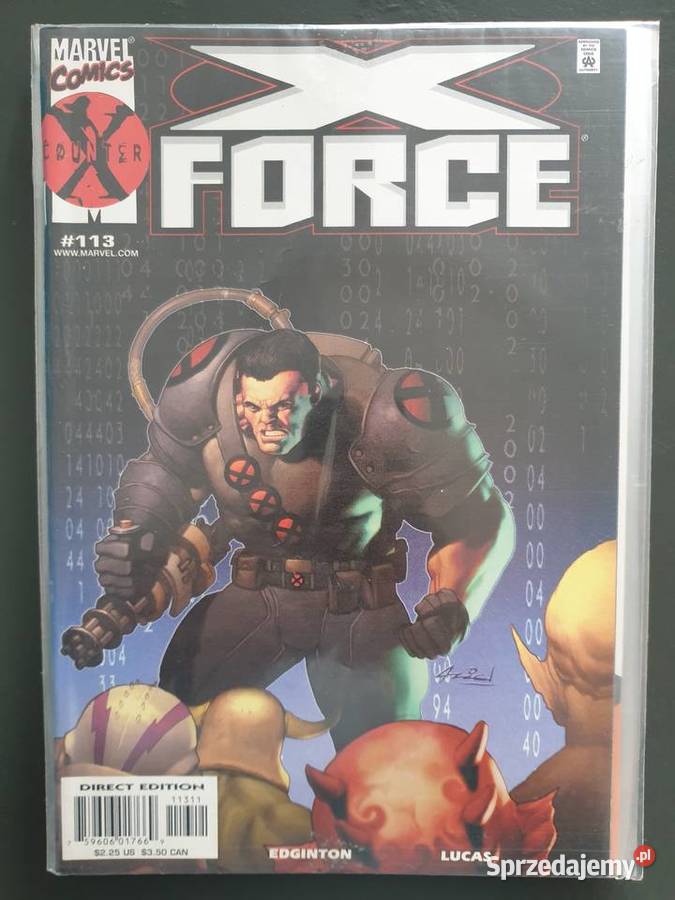 XForce Rage War 4 komiksy Marvel USA 2001 Gdynia