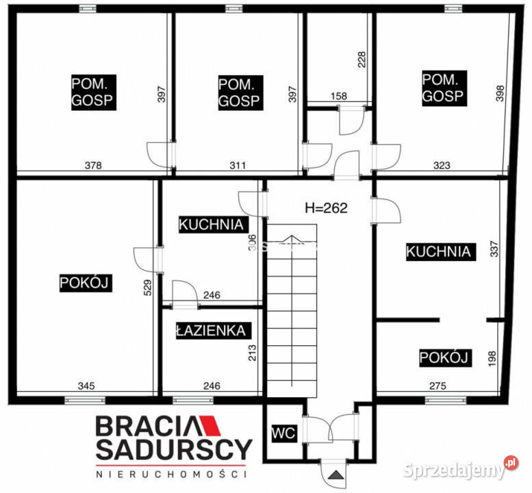 sprzedaży kamienicy Kraków Płaszowska 300m2