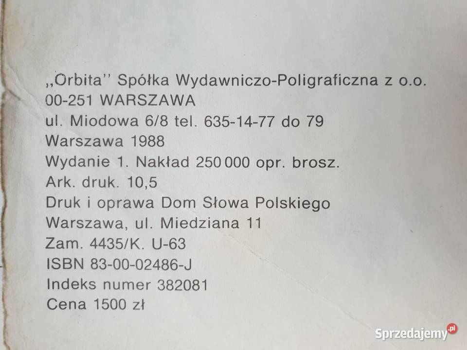 Szninkiel Rosiński pierwsze wydanie wydawnictwo Polskie Komiksy