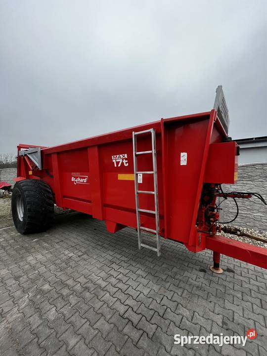 Rozrzutnik Obornika BROCHARD DRAGON 17t 2006r Rozrzutniki obornika opolskie
