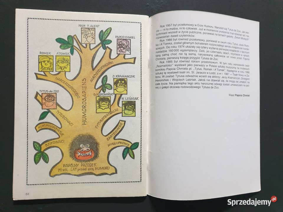 Tytus Romek i ATomek księga I wydI 1988 stan Gdynia