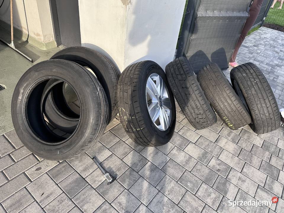 Oryginalne felgi VW 16 5x112 6x Hankook Ventus