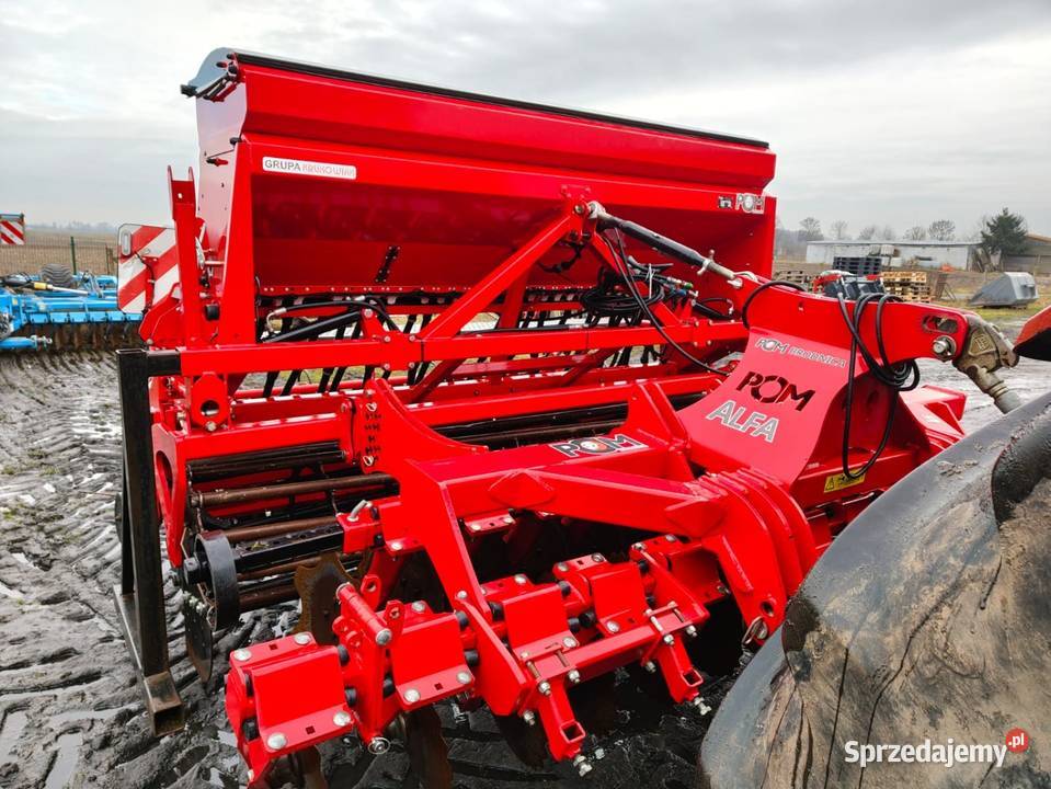 Agregat uprawowo siewny talerzowy 3m nieuszkodzony Wrocław