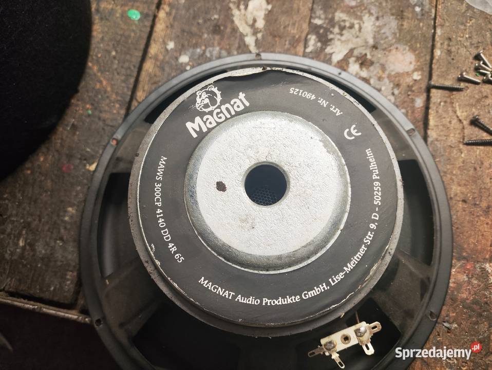 Tuba basowa bassowa subwoofer Magnat Bull Power Niegowonice
