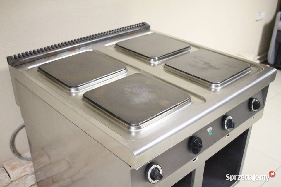 Kuchnia elektryczna 4 płytowa 16kW podstawa Pszczyna