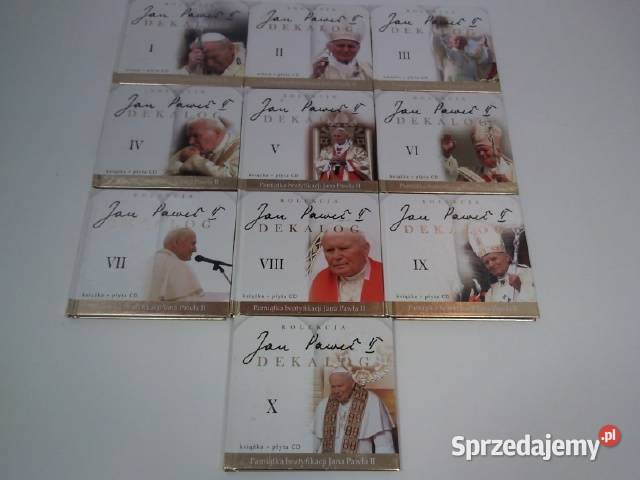 Kolekcja płyt CD Jan Paweł 2 Pielgrzymki do