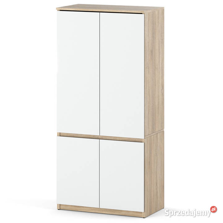 Szafa Garderoba Z Półkami Drążkiem Nowoczesna 80 warmińsko-mazurskie