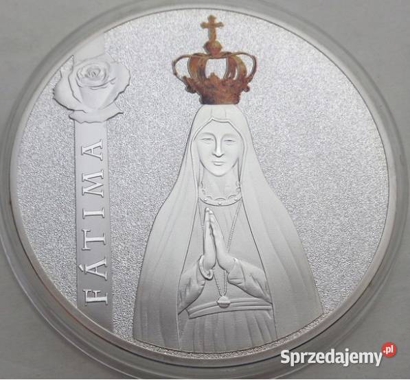 Srebro Sanktuaria Europy Fatima Lourdes Alttting Numizmatyka śląskie Sosnowiec