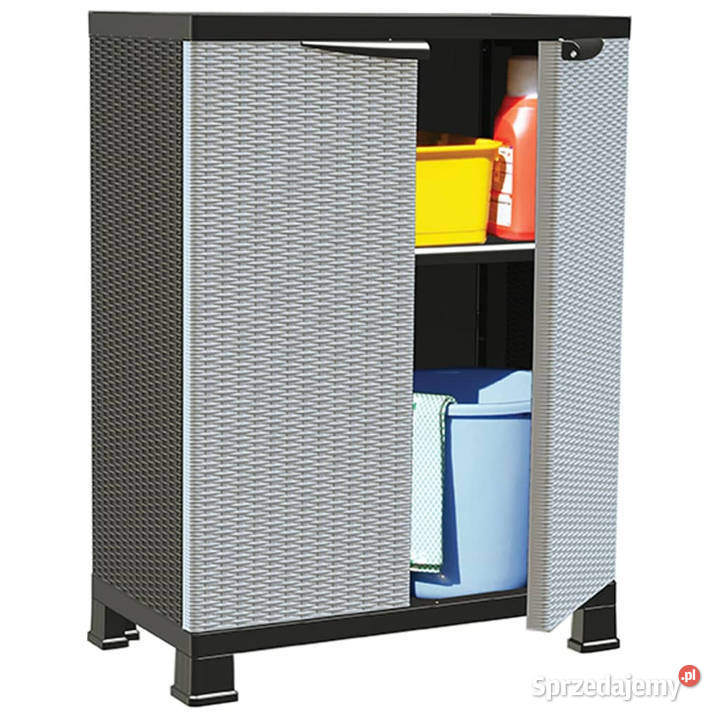 Szafka plastikowa 68x39x92 motyw rattanu Pozostałe Warszawa sprzedam
