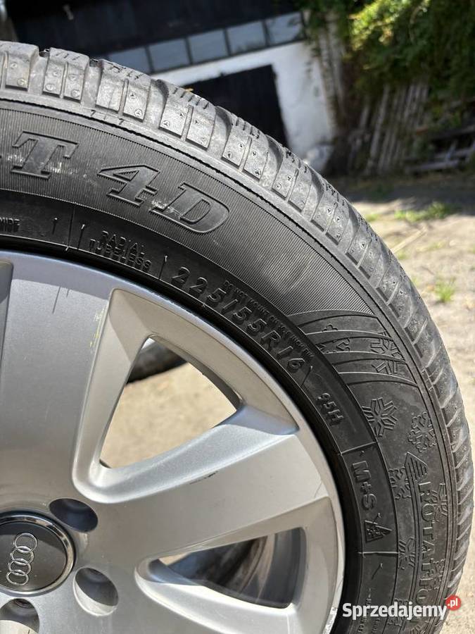 Felgi z oponami audi 4F0601025AJ 75JX16 H2 ET45 Jelcz-Laskowice
