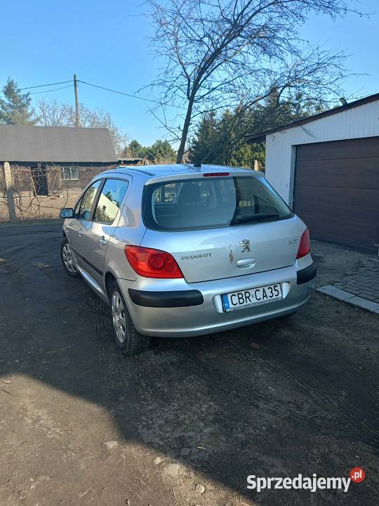 Peugeot 307 16 benzyna polift benzyna Brodnica