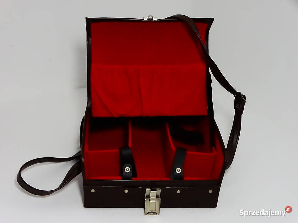 Skórzana torba futerał fotograficzna