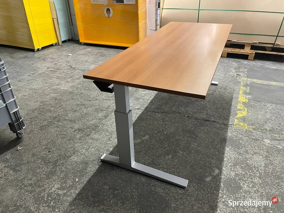 Biurko regulowane manualnie 180x80 BENE małopolskie Kraków sprzedam