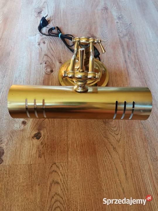 Lampa mosiężna gabinetowa Kraków