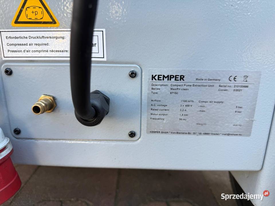 Odciąg dymu spawalniczego wyciąg pyłu filtr Zdziechowice