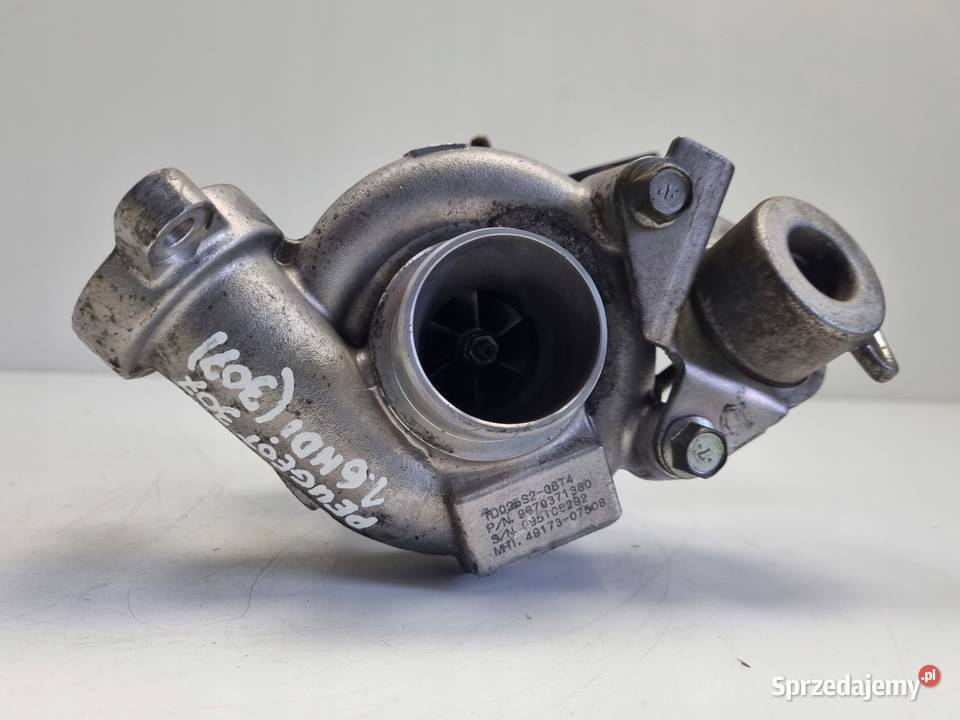 TURBOSPRĘŻARKA Peugeot 307 16 HDI turbo osobowe Rudka