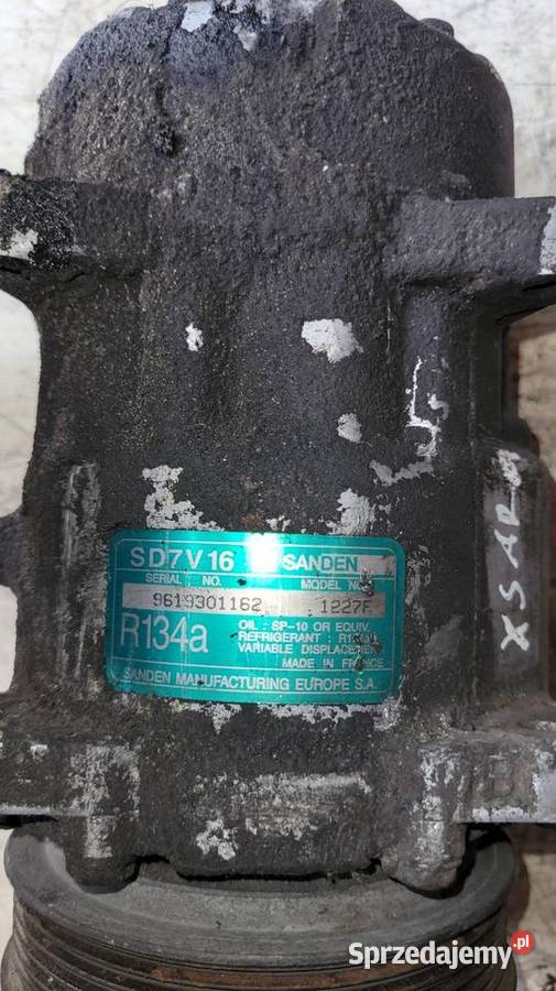 Kompresor klimatyzacji Citroen Xsara 9619301162 mazowieckie