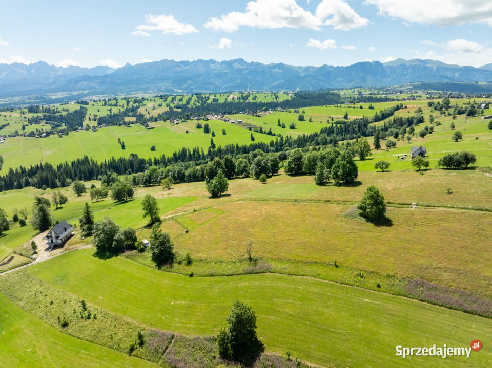 Sierockie Działka z widokiem na Tatry 1206M2