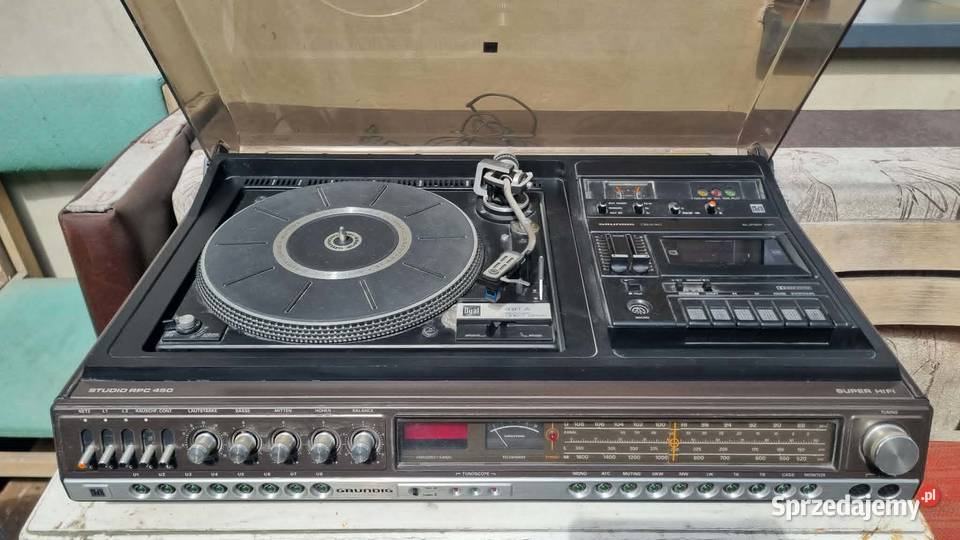 GRUNDIG RPC 450a z Dual CS491A Direct Drive Gramofony Warta