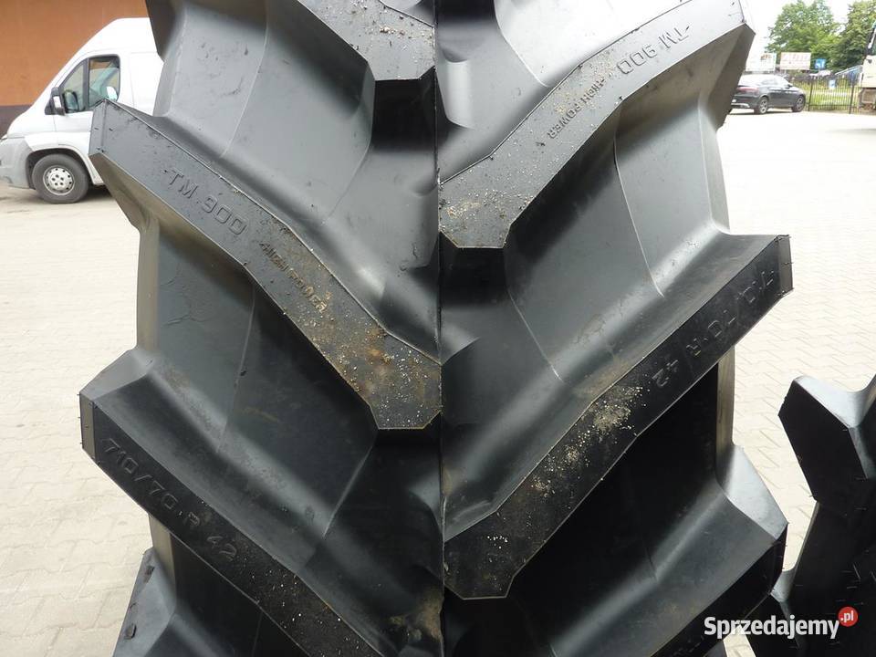 Opona używana rolnicza 71070R42 TRELLEBORG TM900 Zaścianki