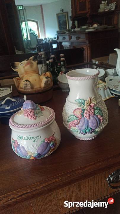 Pojemnik z truskawkami i śliwkami pomorskie Gdańsk